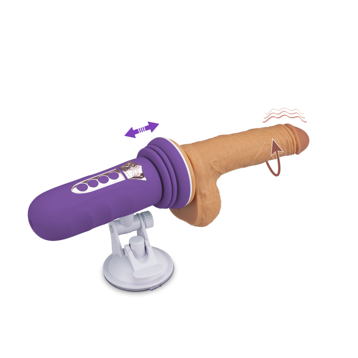 Mini fucking machine avec gode ventouse va-et-vient automatique gode  vaginal ou | eBay